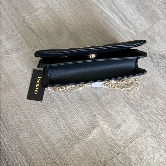 Y2k Bebe Black Quilted Crossbody Bag - Picture 6 of 6